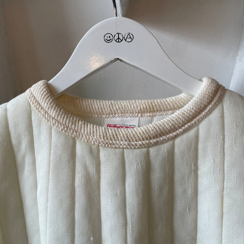 50’s Quilted Crewneck - Large