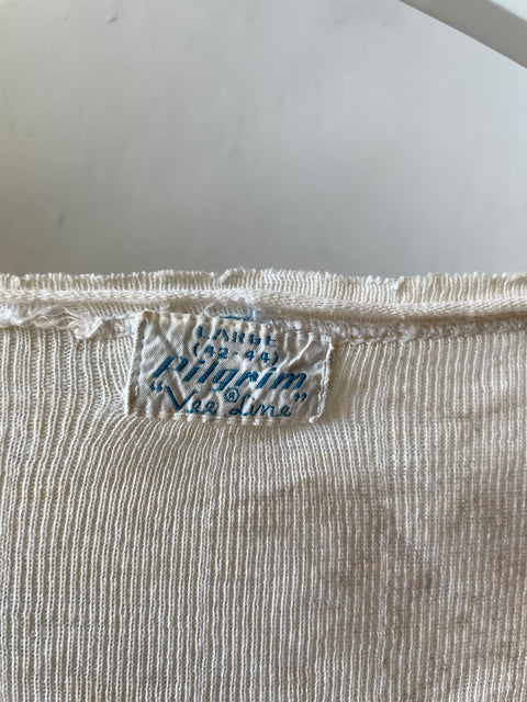 30’s Pilgrim Ribbed Tee - Large