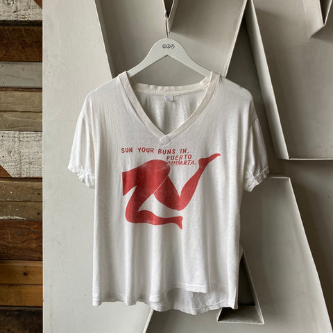 80's Sunny Buns Tee - Medium