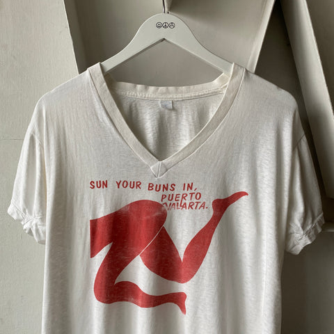80's Sunny Buns Tee - Medium