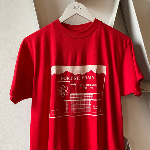80’s Nuclear Power Plant Tee - Large