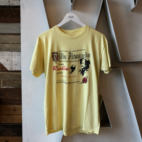 80's Villa Armando Vino Wine Tee - Large