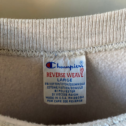 90's Reverse Weaver Sweat - Large