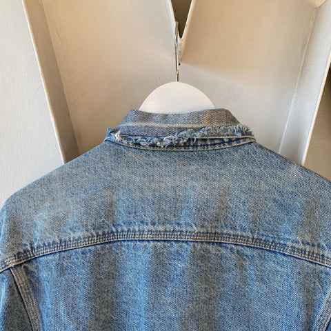 80's Carhartt Trucker Jacket - Large