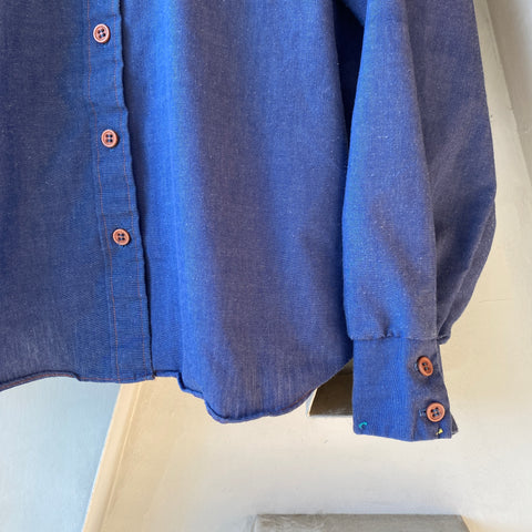 90's Embroidery Laura Mae Shirt - Medium