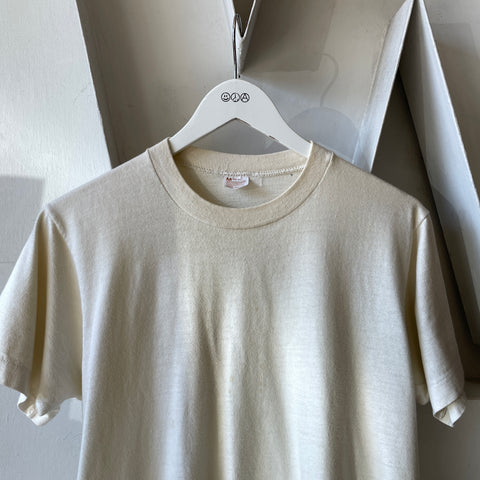 70’s JC Penney White Tee - Small