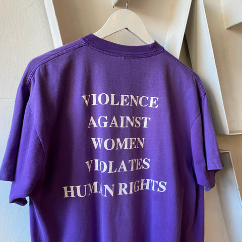80's Women Against Violence Tee - XL