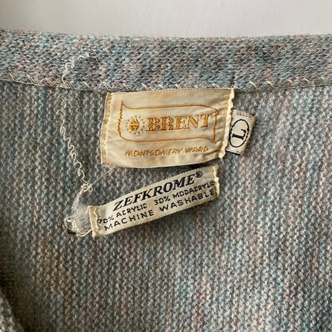 60's Repaired Brent Cardigan - Large