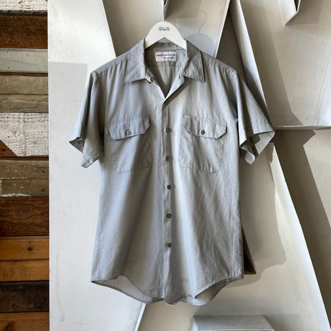 60’s Caleb V Smith Cotton Work Shirt - Large