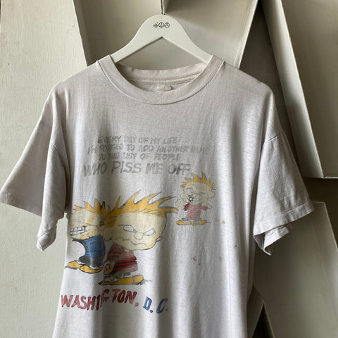 90's Calvin & Hobbes Boot - Boxy XL