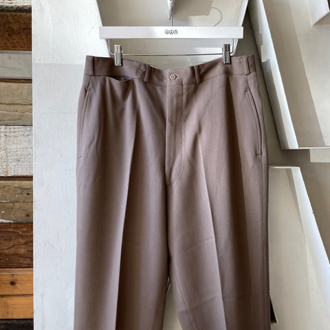 60’s Wool Blend Trousers - 34" x 33”
