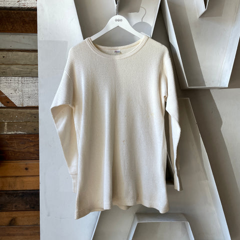 50’s Penney’s Waffle Knit Thermal - Large