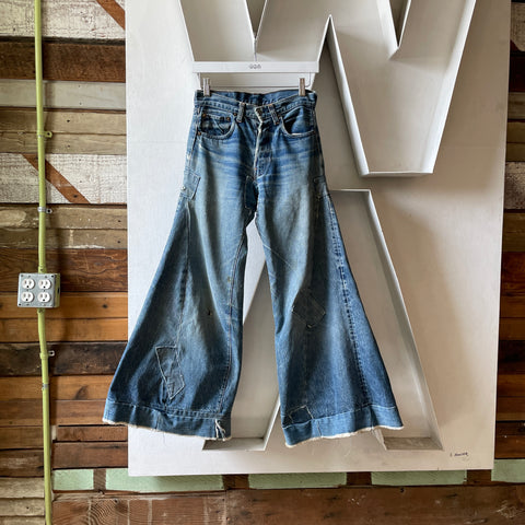 70’s Levi’s Flared and Patched Redlines - 26” x 31”
