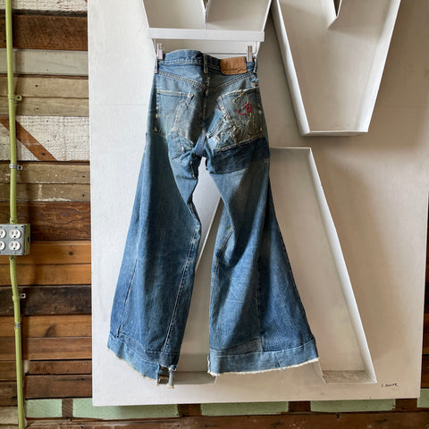 70’s Levi’s Flared and Patched Redlines - 26” x 31”