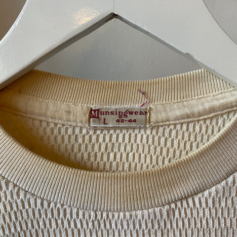 60's Munsingwear Thermal Shirt - Large