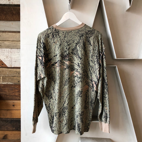 90's Camo Longsleeve - XL