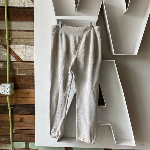 60's Repaired Zip Fly Sweats - 34” x 28”