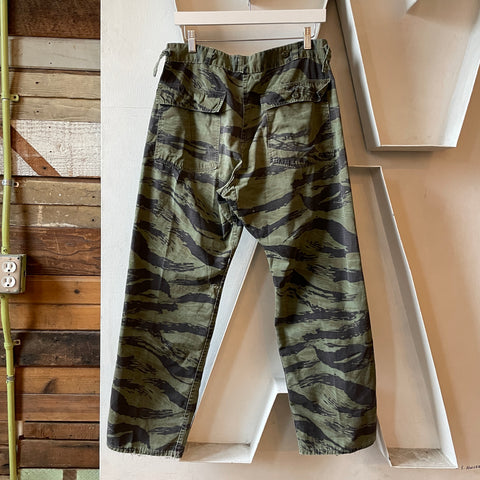70's Vietnam Tiger Stripe Pants - 31” x 28”