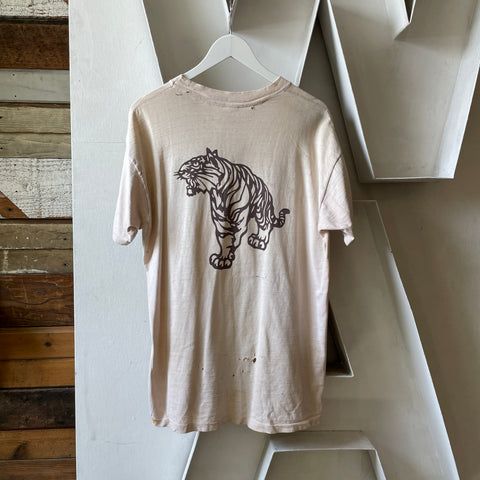 80’s Land Animals Tiger Tee - XL
