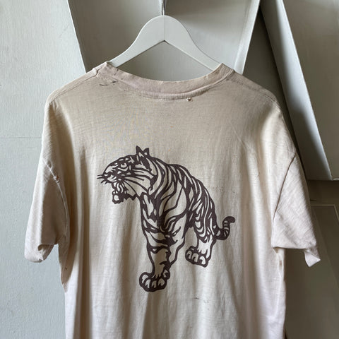 80’s Land Animals Tiger Tee - XL
