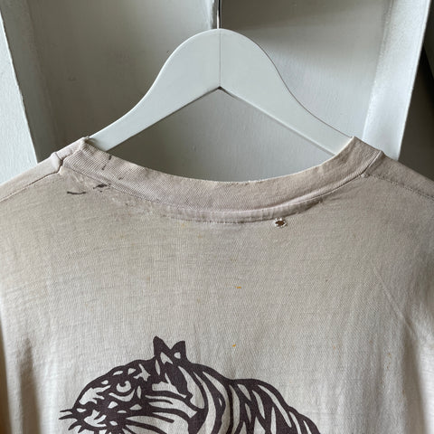 80’s Land Animals Tiger Tee - XL