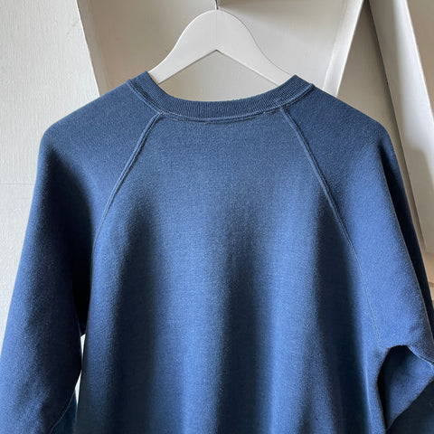 80’s Faded Navy Crewneck Sweatshirt -