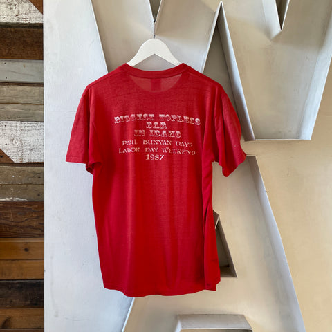 80's Blue Ox Bar - Large