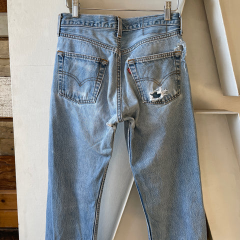 90’s Levi’s 501 - 27” x 32”