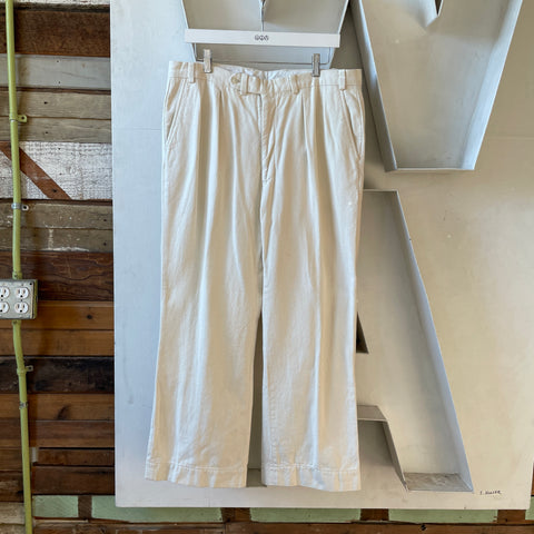 50’s Box Weave Trousers - 33” x 27”