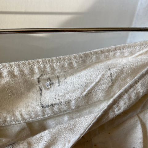 40’s Linen Shorts - 29 x 5.5