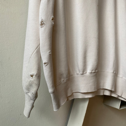 60's Thrashed Raglan Crewneck Sweatshirt - Large