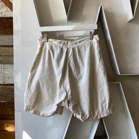 40’s Linen Shorts - 29 x 5.5