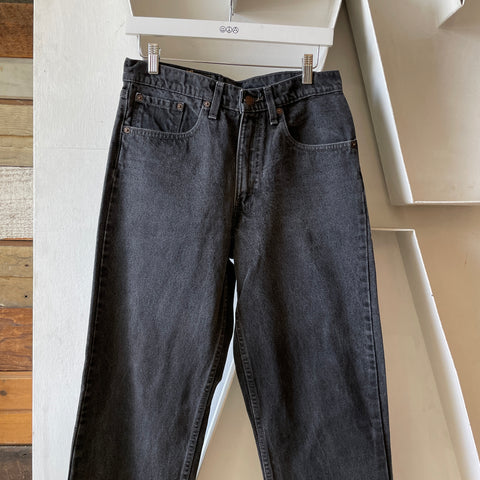 90’s Black Levi’s 550 - 30” x 32”