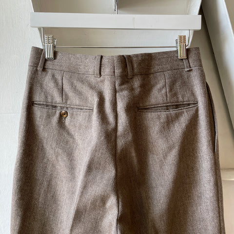 70’s Tweed Trousers - 29” x 30”