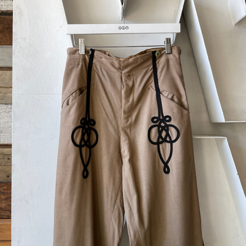 30’s Triple Buckle Western Pants - 29" x 28"