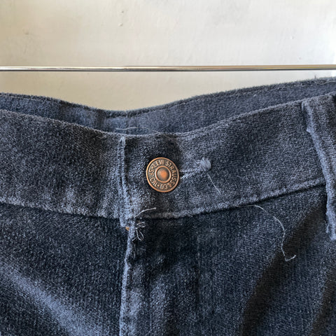 80’s Velour Levi’s Trousers - 32” x 27”