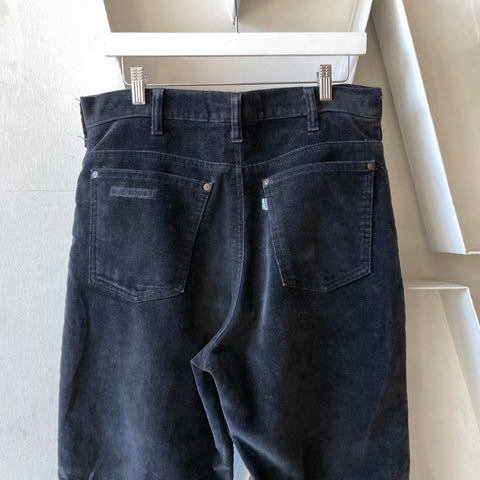 80’s Velour Levi’s Trousers - 32” x 27”