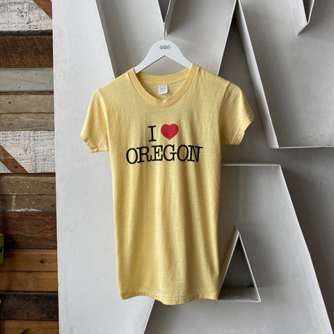 70's I <3 Oregon Tee - Medium