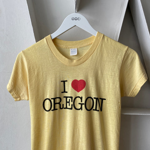 70's I <3 Oregon Tee - Medium