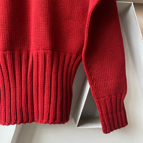 30’s Craig-Hall Boat Neck Sweater - Medium