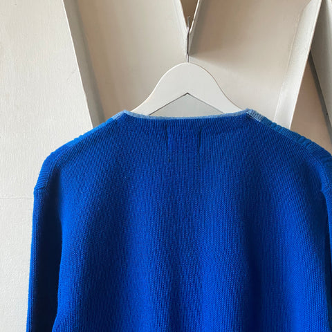 70's MCM Campus Cardigan - Medium