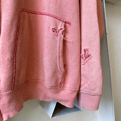 50’s Faded Cardigan Sweatshirt - Medium