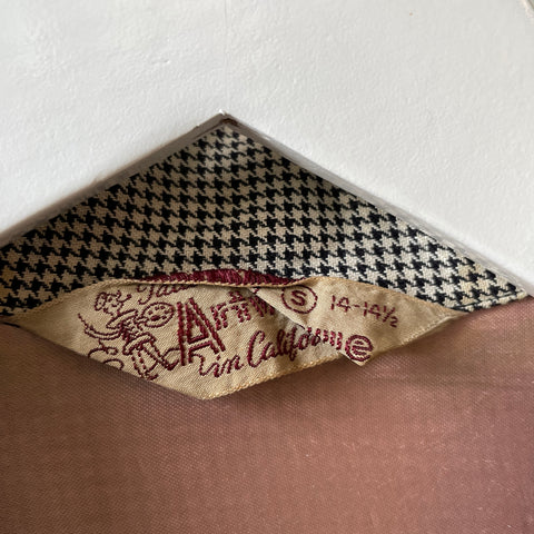 50’s Houndstooth Loop Collar - Small