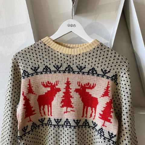 40’s Holiday Sweater - Large