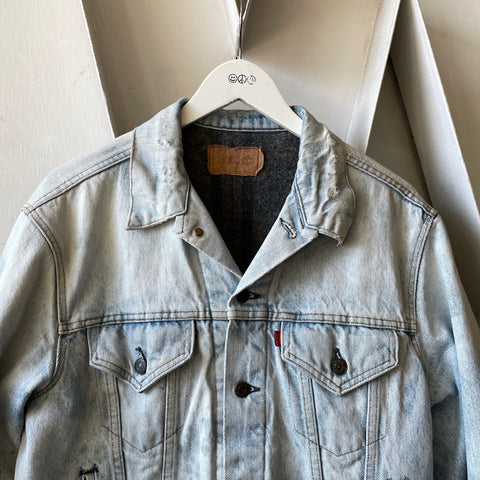 80’s Levi’s Blanket Lined Denim Jacket - Large