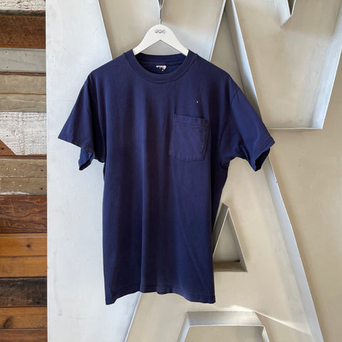 80’s Blank Pocket Tee - Medium
