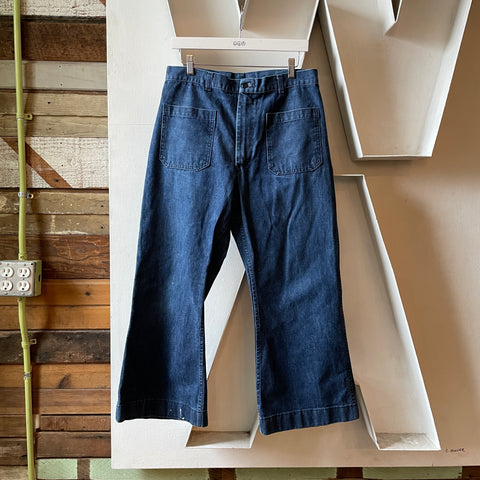 90’s Military Denim Utility Pants - 32” x 26”