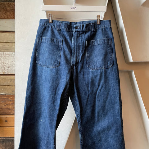 90’s Military Denim Utility Pants - 32” x 26”