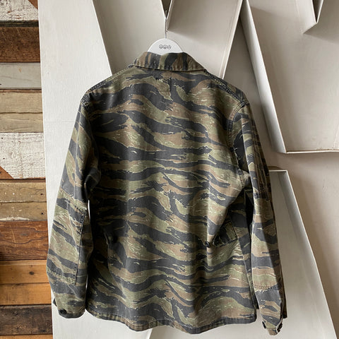 90's Tiger Camo Overshirt - Medium