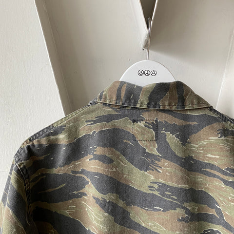 90's Tiger Camo Overshirt - Medium